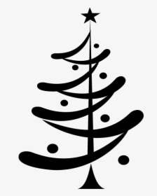 Black Christmas Tree, HD Png Download, Transparent PNG