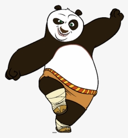 Kung Fu Panda Clip Art Cartoon Clip Art Madagascar - Kung Fu Panda Png, Transparent Png, Transparent PNG