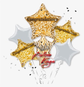 Congratulations Stacked Stars Bouquet - Illustration, HD Png Download, Transparent PNG