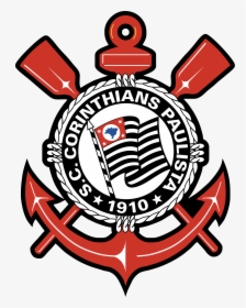 Escudo Do Corinthians Bordas - Dream League Soccer Logo Corinthians Png, Transparent Png, Transparent PNG