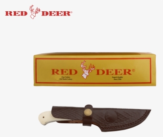7 In Red Deer® Hunting Knife Real Bone Handle, , Panther - Utility Knife, HD Png Download, Transparent PNG