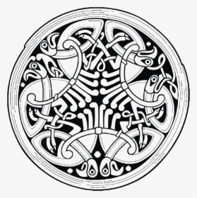 Celtic Ornamental Circle - Celtic Art, HD Png Download, Transparent PNG