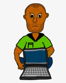 Transparent Laptop Cartoon Png - Laptop, Png Download, Transparent PNG