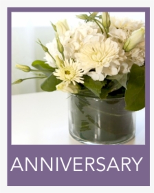 Anniversary Flowers - Vase, HD Png Download, Transparent PNG