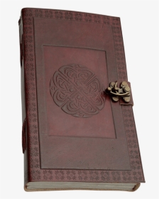 Celtic Circle Leather Journal With Lock - Wood, HD Png Download, Transparent PNG