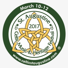 Augustine Celtic Music & Heritage Festival - Emblem, HD Png Download, Transparent PNG