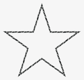Trendy Star - Red Star Png Transparent Background, Png Download, Transparent PNG