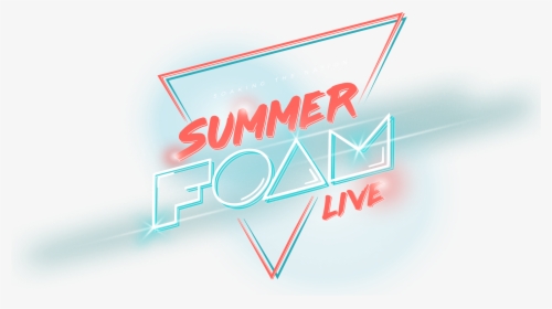 Summerfoam Live - Foam Party Logo Png, Transparent Png, Transparent PNG