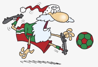Friends Clipart Soccer - Merry Christmas Soccer, HD Png Download, Transparent PNG