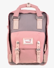 Pink Donut Backpack - Donut Macaroon Backpack Lavender And Rose, HD Png Download, Transparent PNG