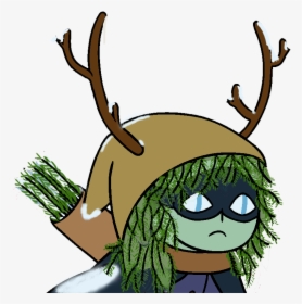 The Arrows Are Now Pine Branches, Like My Hair - Cartoon, HD Png Download, Transparent PNG