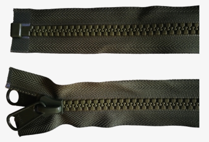 Type 10 Chunky Open End Cut Zip - Zipper, HD Png Download, Transparent PNG