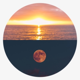 Sunrisesunset2 - Circle, HD Png Download, Transparent PNG
