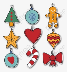 Transparent Tree Stick Png - Christmas Stickers Transparent, Png Download, Transparent PNG