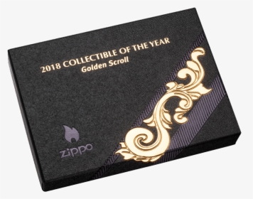 2018 Collectible Of The Year Lighter Packaging - Zippo 2018 Lighter Of The Year Gold, HD Png Download, Transparent PNG