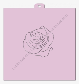 Rose Stencil Png, Transparent Png, Transparent PNG