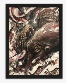 Framed Octopus Print, HD Png Download, Transparent PNG