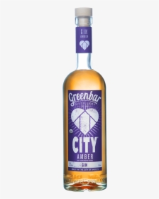 Greenbar City Amber Gin, HD Png Download, Transparent PNG