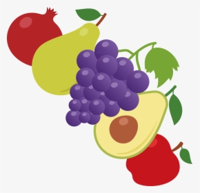 Grapes Clipart Purple Apple - Grape, HD Png Download, Transparent PNG