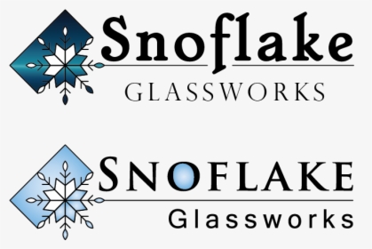 Logo Design By Anna-maria For Snoflake Glassworks - Calderon Makati, HD Png Download, Transparent PNG