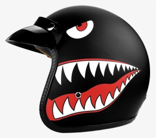 3/4 Open Face Motorcycle Helmet With Visor Matte Finish - Motorcycle Helmet, HD Png Download, Transparent PNG