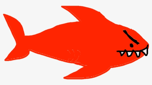 Transparent Shark Mouth Png - Garibaldi (fish), Png Download, Transparent PNG