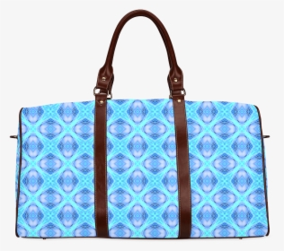 Abstract Circles Arches Lattice Aqua Blue Waterproof - Duffel Bag, HD Png Download, Transparent PNG