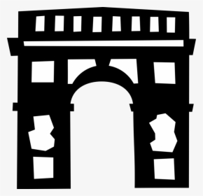 Arc De Triomphe Paris France Image Illustration, HD Png Download, Transparent PNG