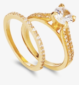 Asian Gold Wedding Rings, Hd Png Download - Real Gold Asian Ring, Transparent Png, Transparent PNG