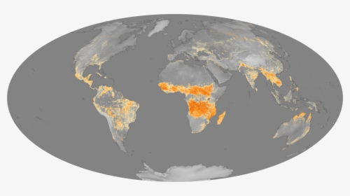 Active Fires - Earth, HD Png Download, Transparent PNG