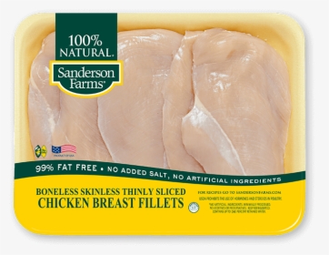 Sanderson Farms Boneless Skinless Chicken Breast, HD Png Download, Transparent PNG