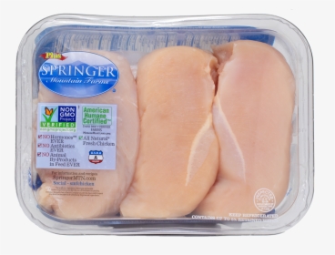 Smf Plus - Breast - Boneless - Trans Bg - Springer Mountain Farms Chicken Plus, HD Png Download, Transparent PNG