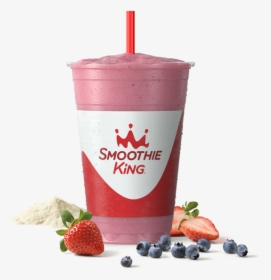 Sk Enhancer Fiber Blend With The Activator Strawberry - Smoothie King Strawberry Smoothie, HD Png Download, Transparent PNG