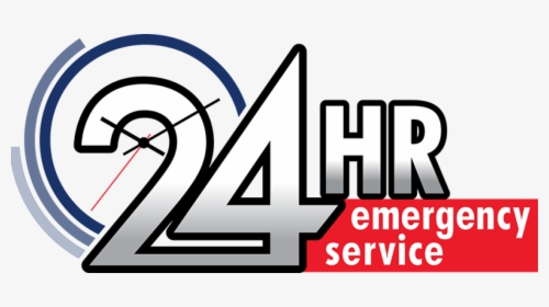 24 Hour Emergency Service Logo, HD Png Download, Transparent PNG