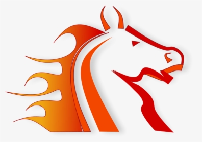 Earth Clip Art Download - Horse On Fire Cartoon, HD Png Download, Transparent PNG