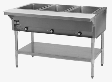 Eagle Dht3 120 1x Hot Food Table - Stainless Steel Table With 2 Shelves, HD Png Download, Transparent PNG