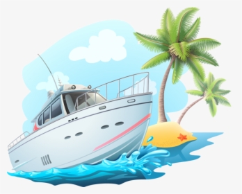 Transparent Seaside Clipart Free - Background Tour And Travel, HD Png Download, Transparent PNG