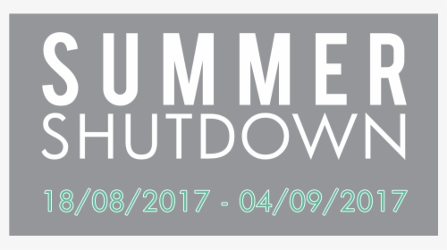 Summer Shutdown , Png Download, Transparent Png, Transparent PNG