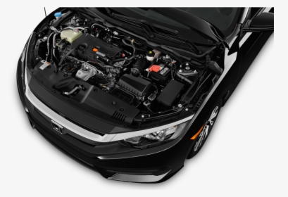 Honda Civic Sedan Engine Bay - Honda Civic 2018 Engine, HD Png Download, Transparent PNG
