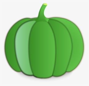 Green Pumpkin Clipart - Green Pumpkin Clip Art, HD Png Download, Transparent PNG