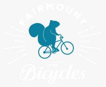Squirrel Riding Bike Png, Transparent Png, Transparent PNG