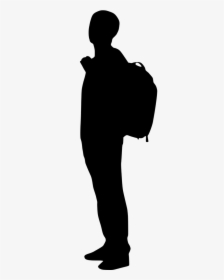 Silhouette People Man - Transparent Men Silhouette Png, Png Download, Transparent PNG