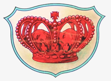 Red Crown Graphic - Emblem, HD Png Download, Transparent PNG