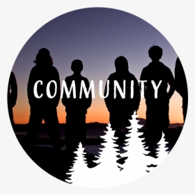 Communitybutton - Silhouette, HD Png Download, Transparent PNG