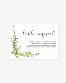 Baby Library Cards For Greenery Baby Shower Printable - You I Find My Worth In You I Find My Ident, HD Png Download, Transparent PNG