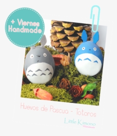 Huevos De Pascua Totoros - Huevo Totoro, HD Png Download, Transparent PNG