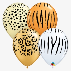 Animal Print Safari Balloons - Balloon Animal Prints, HD Png Download, Transparent PNG