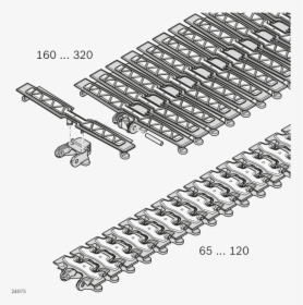 Transparent Chain Links Png - Conveyor Chain, Png Download, Transparent PNG