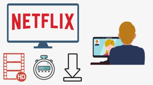 Streaming - Netflix, HD Png Download, Transparent PNG