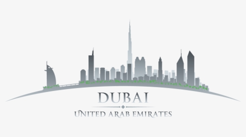 Metro, Dubai, Uae - Dubai Skyline Transparent, HD Png Download, Transparent PNG